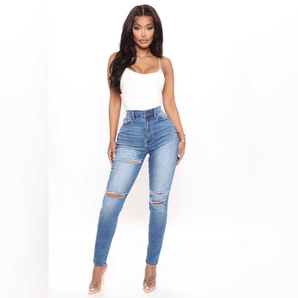 Fashion Nova Skinny Jeans Size 3